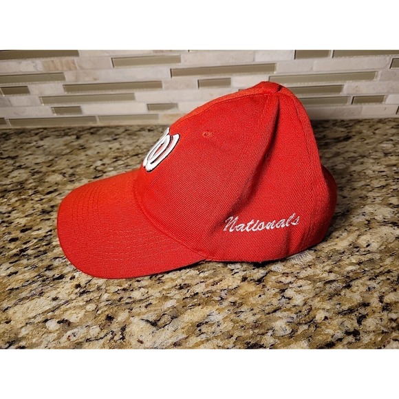 Washington Nationals Hat Cap Adjustable Strapback MLB Baseball Red - Picture 3 of 10